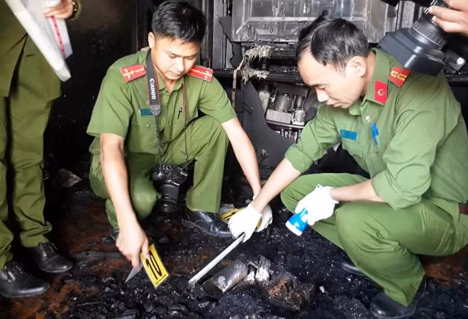 Hiện trường vụ án.
