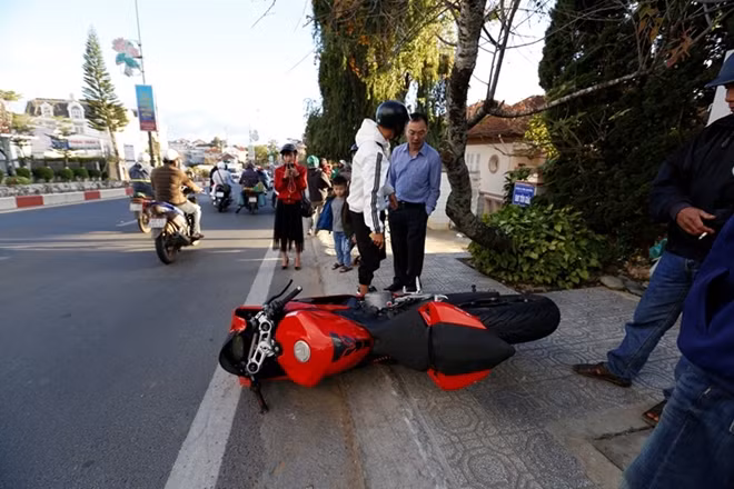 Hiện trường vụ tai nạn