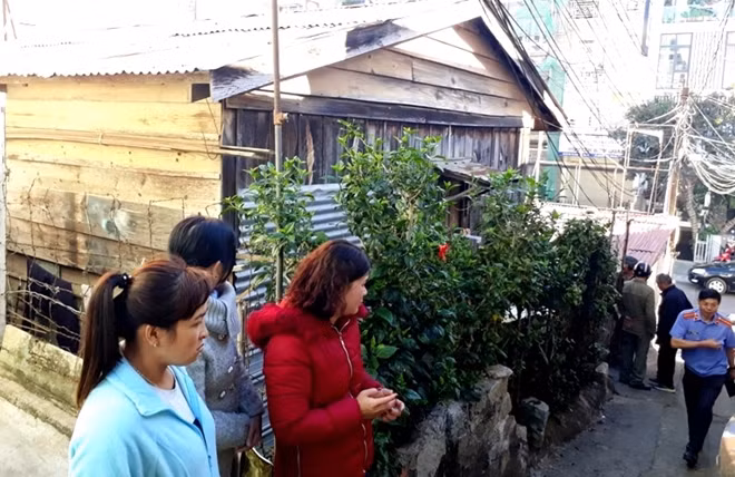 Căn nhà nơi xảy ra vụ án