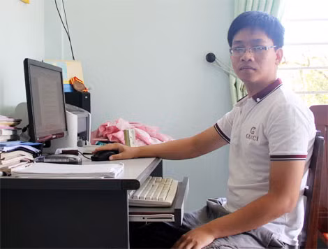 Em Trần Xuân Thịnh luôn mơ ước trở thành người chiến sĩ CAND.
