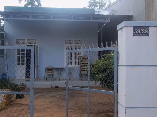 Ngôi nhà nơi xảy ra vụ việc