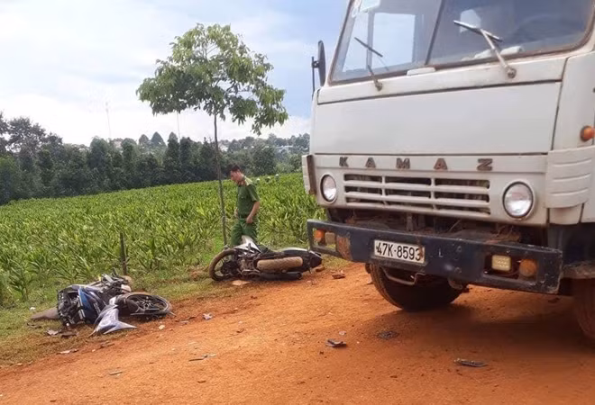 Hiện trường vụ tai nạn