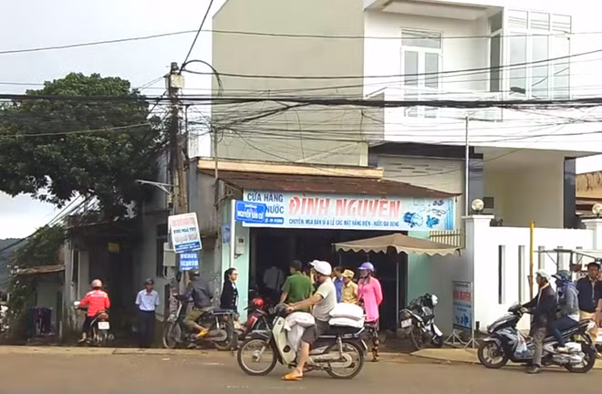 Hiện trường nơi xảy ra vụ việc