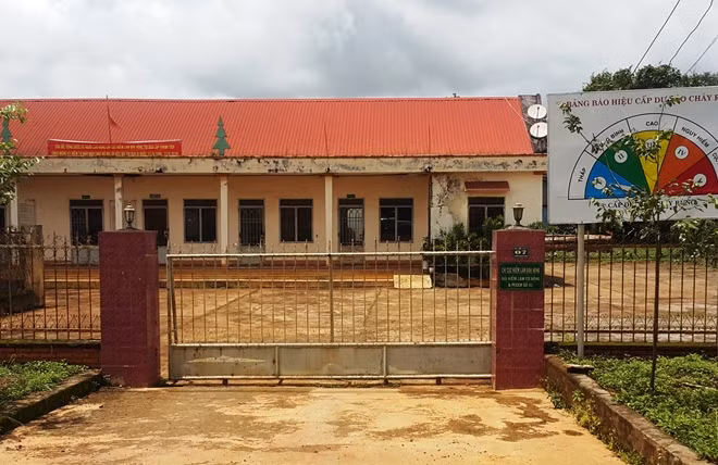 Trụ sở Đội Kiểm lâm cơ động và Phòng chống chữa cháy rừng số 1 - nơi ông Thái công tác
