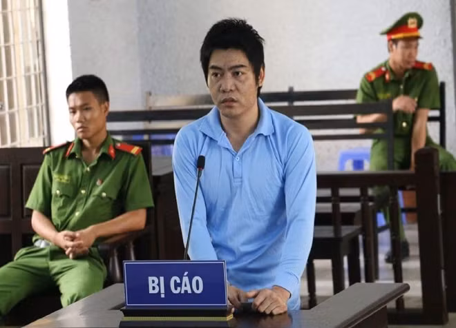 Bị cáo Hiền tại phiên tòa xét xử