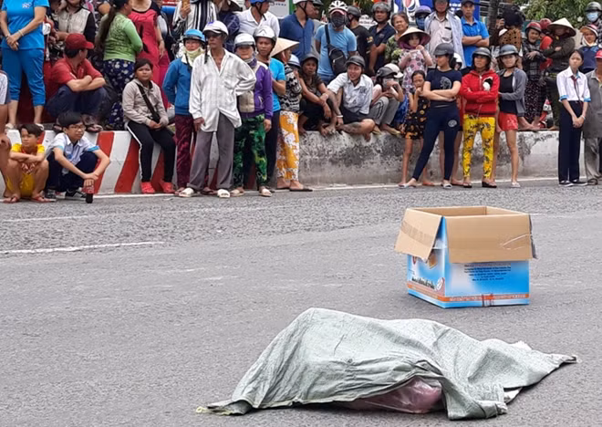 Hiện trường vụ việc.