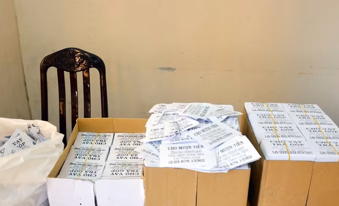 Tang vật thu giữ.