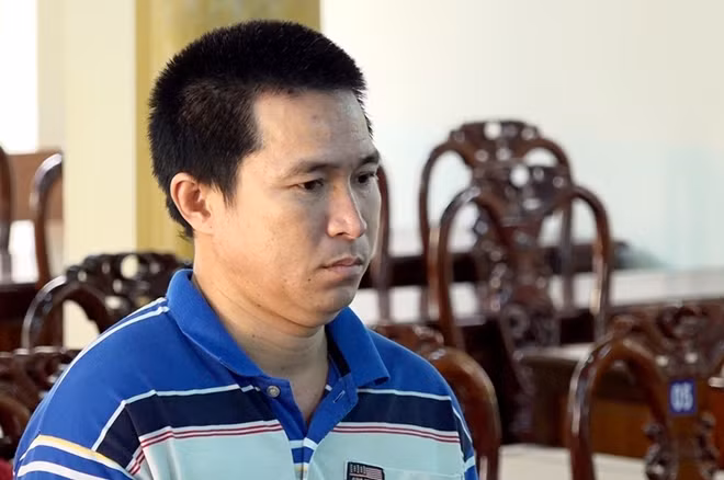 Đối tượng Mỵ tại tòa.