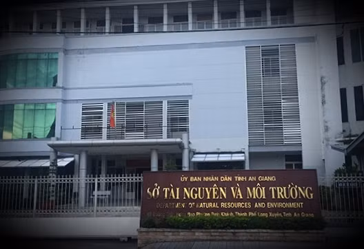 Sở Tài nguyên và Môi trường tỉnh An Giang.