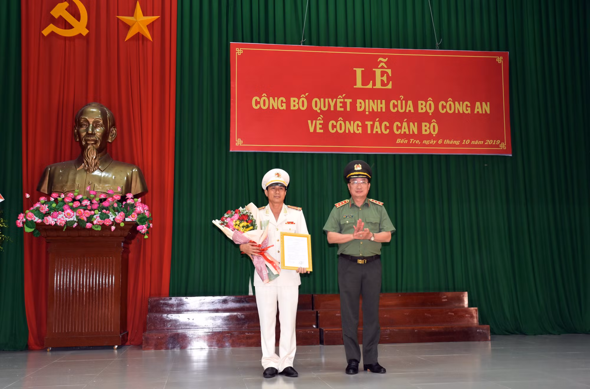 Công an tỉnh Bến Tre có tân Giám đốc