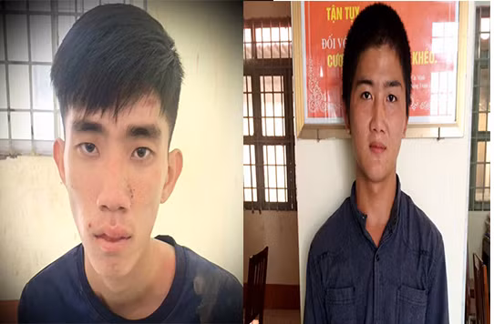 Hai đối tượng Sơn và Đại.