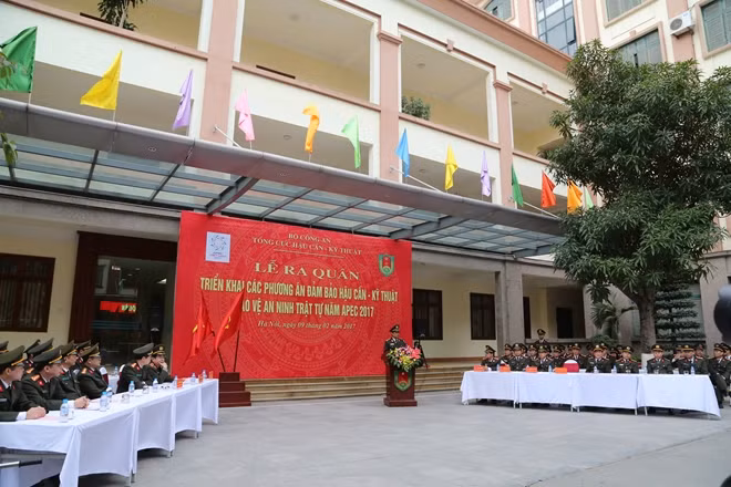 Quang cảnh buổi Lễ ra quân