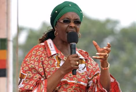 Grace Mugabe.