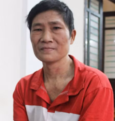Giản Viết Tùng tại phiên Tòa.