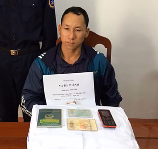 Và Bá Phềnh và tang vật