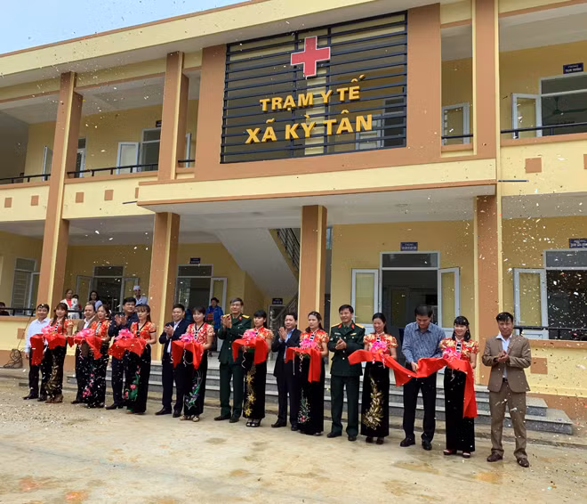 . Khánh thành, bàn giao và đưa vào sử dụng Trạm Y tế xã Kỳ Tân, huyện 2 Bá Thước, tỉnh Thanh Hóa. . Khánh thành, bàn giao và đưa vào sử dụng Trạm Y tế xã Kỳ Tân, huyện 2 Bá Thước, tỉnh Thanh Hóa.