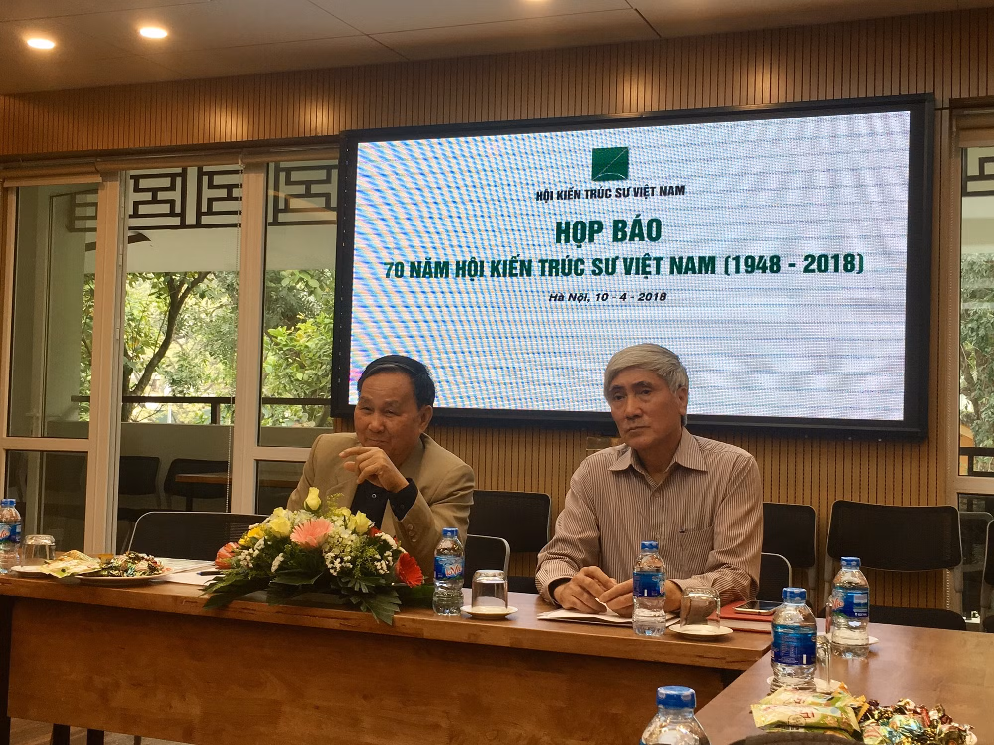 Họp báo chương trình 70 năm Kiến trúc Việt Nam