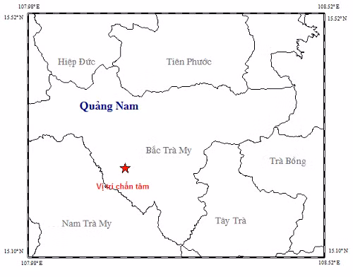 Nơi xảy ra động đất