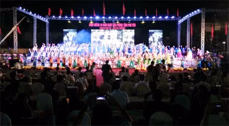 Quang cảnh buổi lễ.