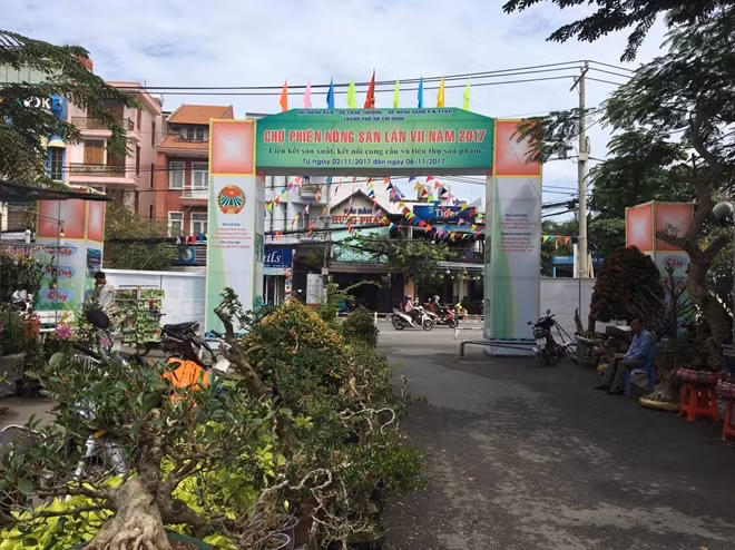Chợ phiên nông sản lần thứ VII, tại công viên Làng hoa Gò Vấp
