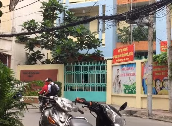 UBND phường 3, nơi xảy ra vụ việc