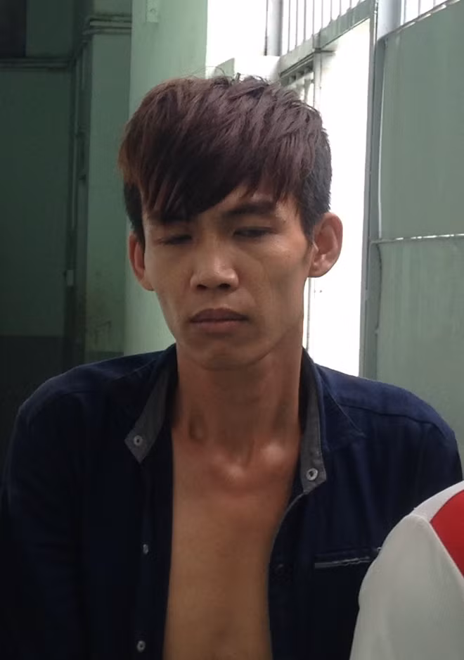 Một trong hai đối tượng tại cơ quan điều tra