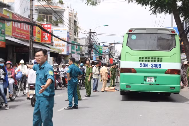 Hiện trường vụ TNGT