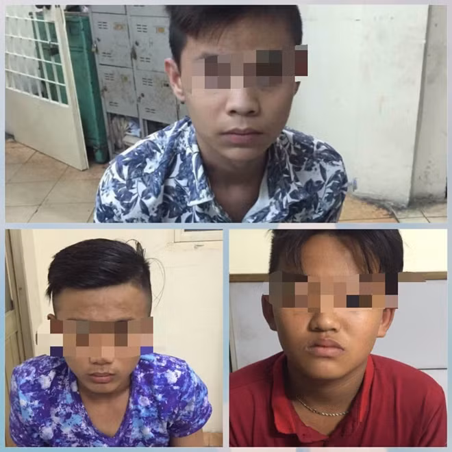Ba đối tượng trong băng cướp nhí