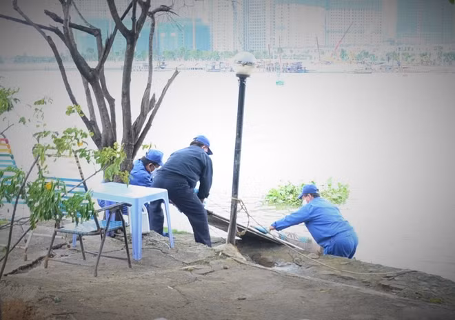 Hiện trường nơi phát hiện thi thể nạn nhân