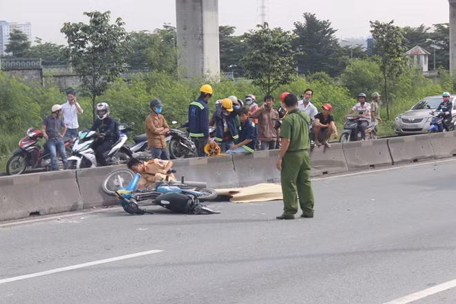 Hiện trường vụ TNGT