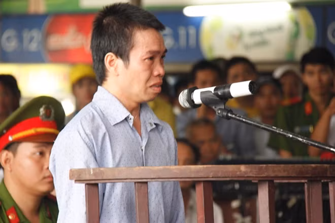 Bị cáo Trường tại phiên xử.