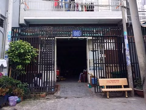 Căn nhà trọ nơi xảy ra vụ việc Căn nhà trọ nơi xảy ra vụ việc
