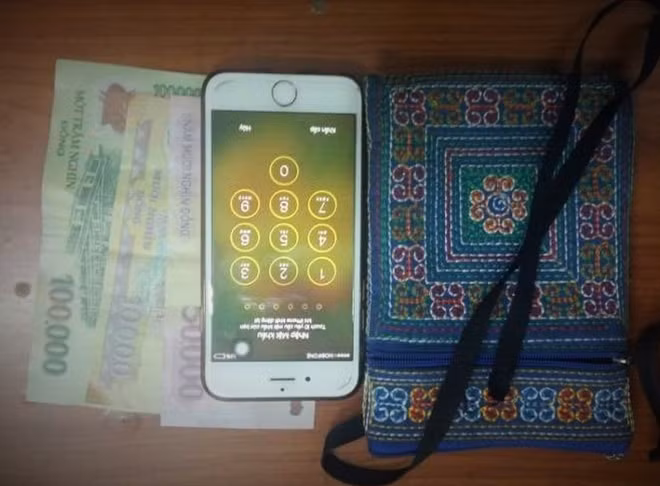 Tang vật của vụ trộm.