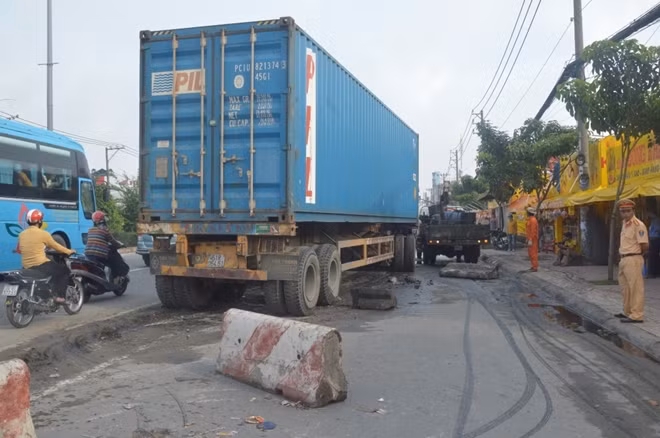 Hiện trường vụ TNGT