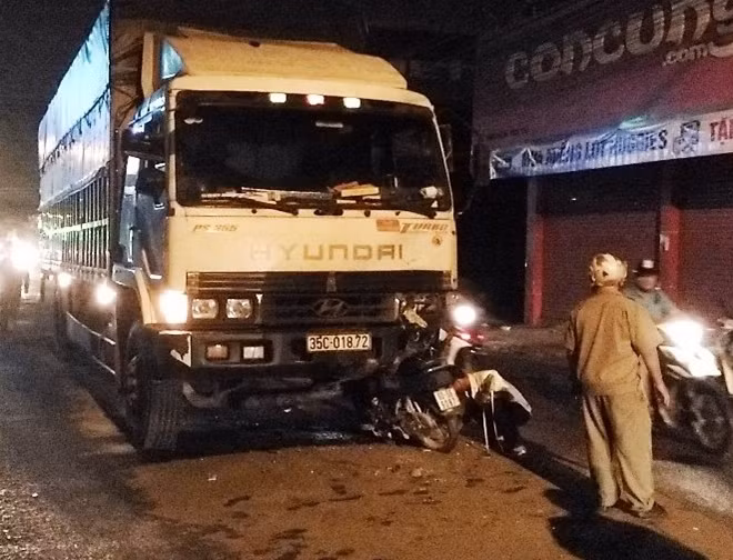 Hiện trường vụ TNGT