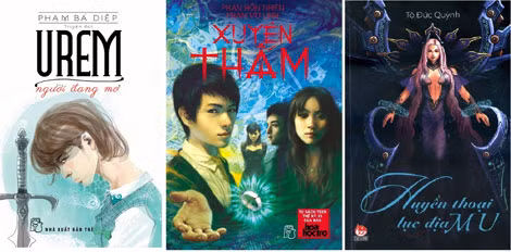 Một số tác phẩm văn học fantasy Việt Nam.