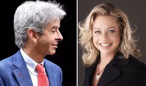 Bộ trưởng Nội vụ Hà Lan Ronald Plasterk (trái) và Bộ trưởng Quốc phòng Hà Lan Jeanine Hennis-Plasschaert.