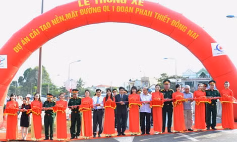 Lễ thông tuyến QL1A Phan Thiết- Đồng Nai.