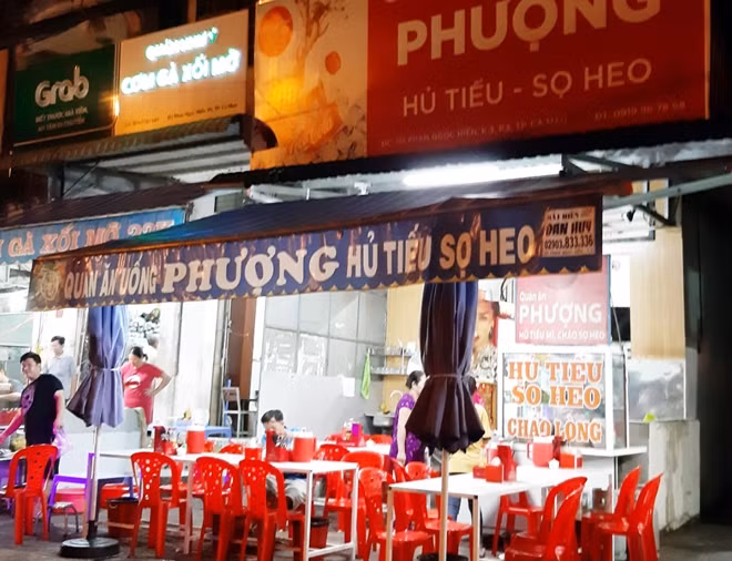 Quán ăn nơi xảy ra vụ việc.