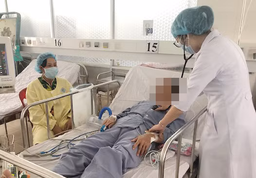 Bệnh nhân Yến đang được điều trị tại BVĐKTƯ Cần Thơ.