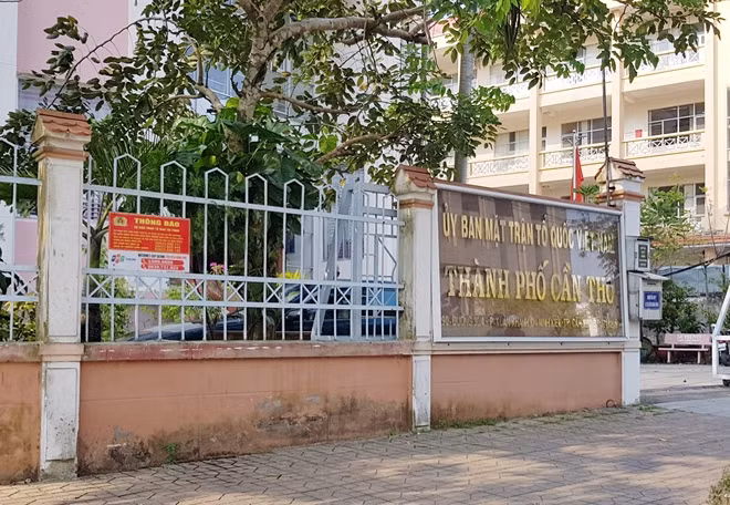 Trụ sở UBMTTQ TP Cần Thơ.