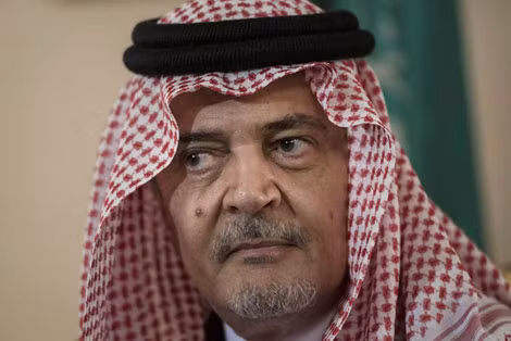 Ngoại trưởng Arập Xêút Saud al-Faisal.