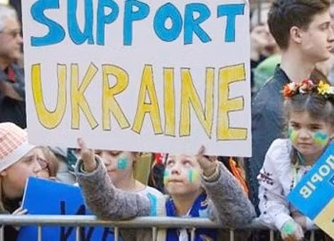 Nền kinh tế Ukraine đang rơi vào tình thế rất khó khăn.