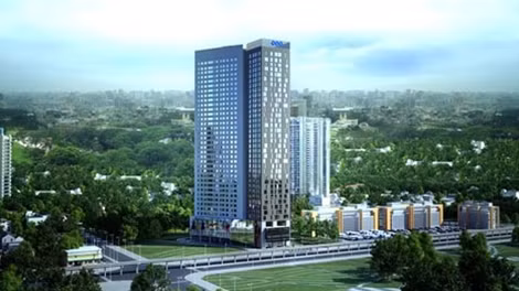 FLC Complex 36 Phạm Hùng còn tích hợp các dịch vụ như trung tâm thương mại, phòng khám bệnh, bể bơi bốn mùa…