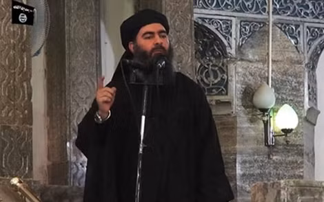 Trùm khủng bố IS Abu Bakhr al Baghdadi.