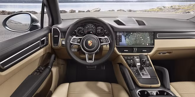 Nội thất Porsche Cayenne thế hệ thứ 3