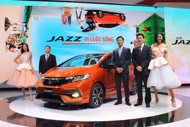 Honda Jazz vừa có màn ra mắt công chúng Việt Nam