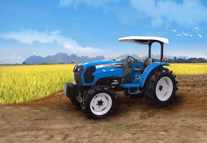 Mô hình thiết kế máy nông nghiệp do Thaco sản xuất