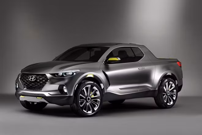 Mẫu bán tải đầu tiên được Hyundai định vị ở phân khúc xe giá thấp - Ảnh minh hoạ.