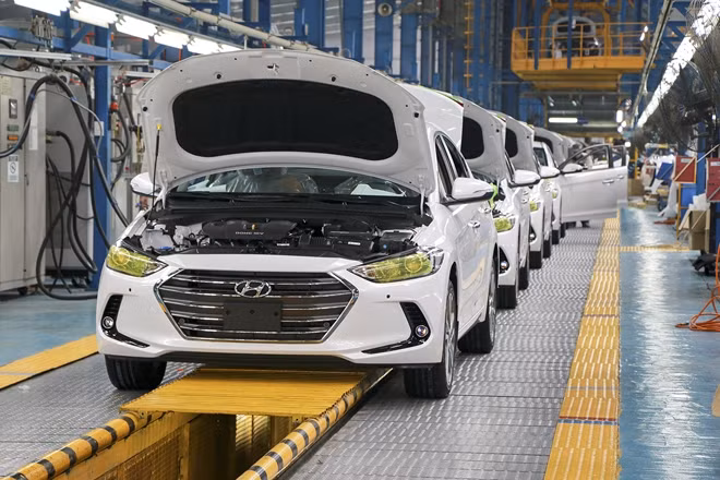 Doanh số Hyundai lần đầu thấp hơn Kia - Ảnh minh hoạ